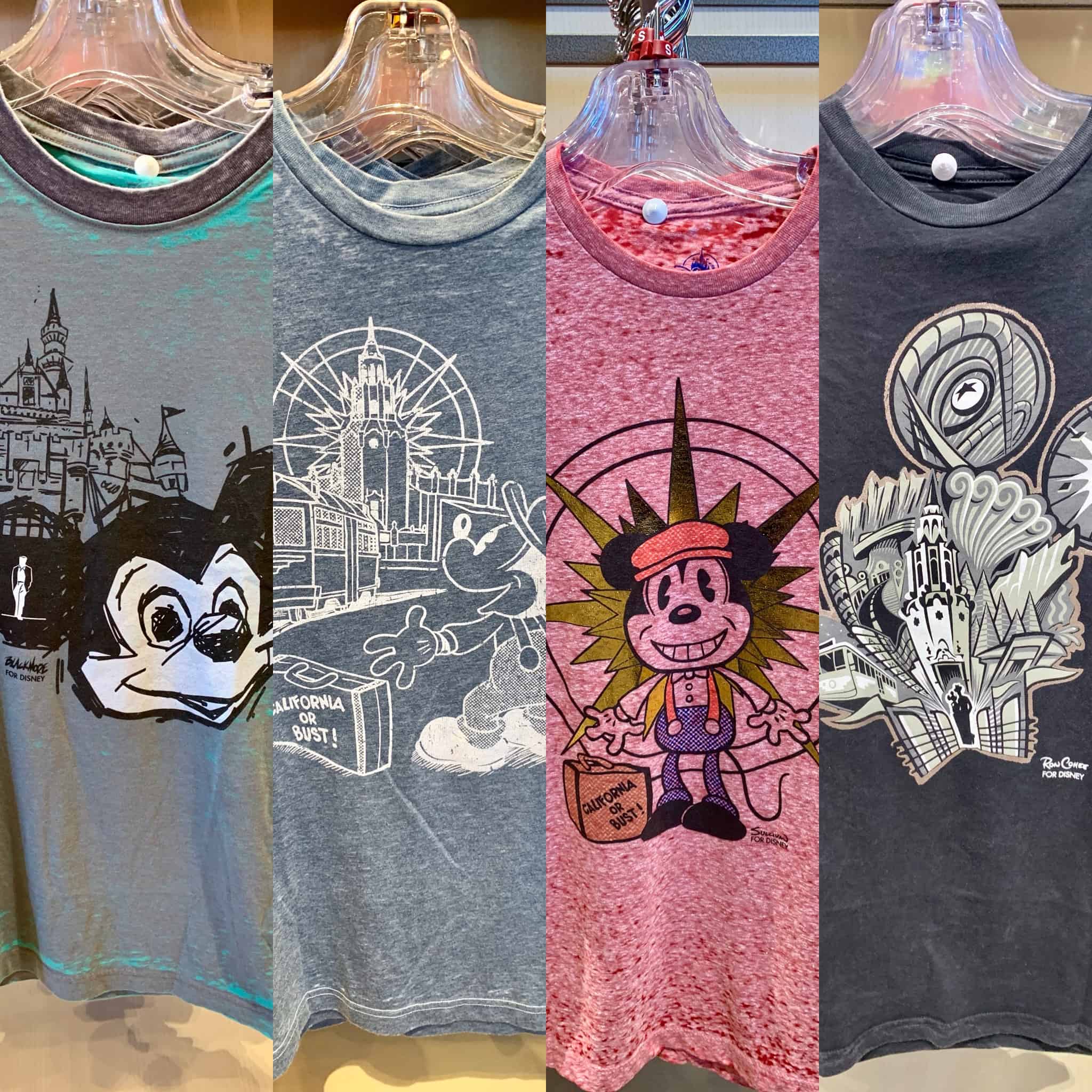 PHOTOS: New Disney Parks Artist Series T-Shirts Released for Disneyland and Disney California ...