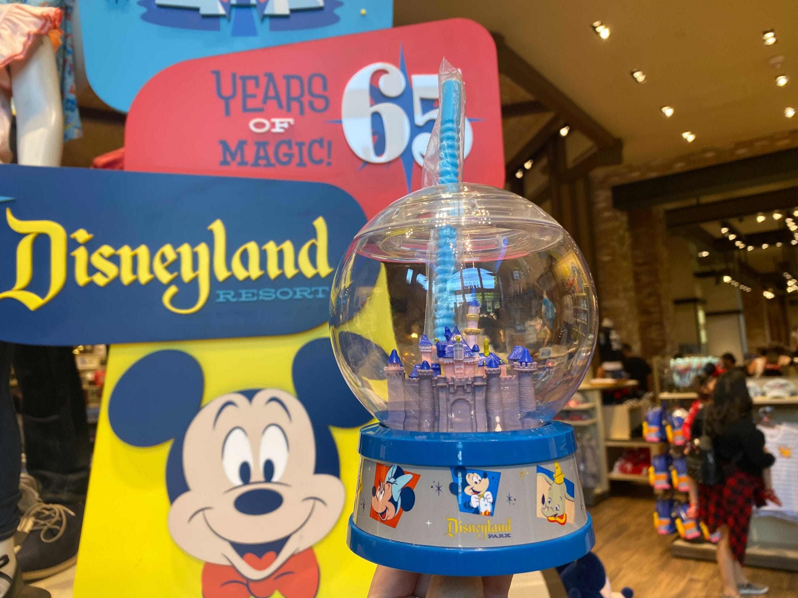 PHOTOS: Disneyland 65th Anniversary Sipper Now Available at World 