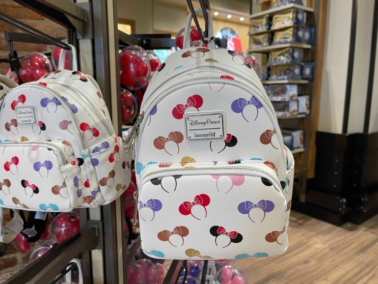 PHOTOS: NEW Minnie Ear Loungefly Backpack Allows You to Attach Ear ...